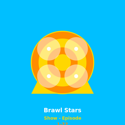 Brawl Stars Show - Episode 1-22 Logo - DrawGPT