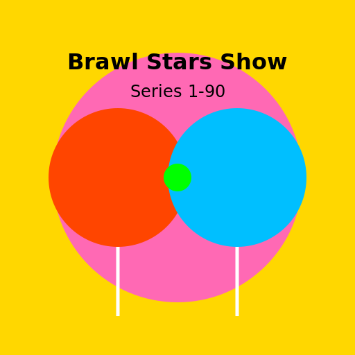 Brawl Stars Show Series 1-90 Logo - DrawGPT