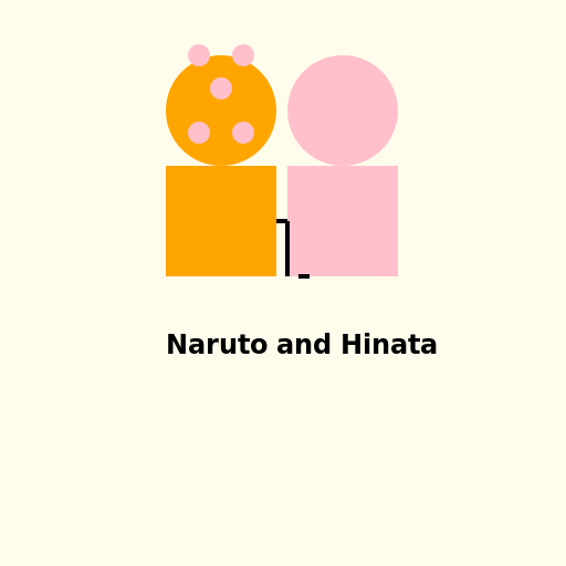 Naruto and Hinata - A Love Blossoms - DrawGPT