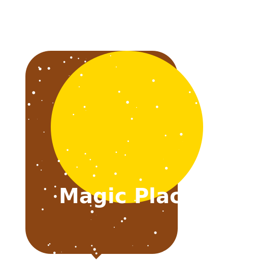 Magic Place Cafe Logo - DrawGPT