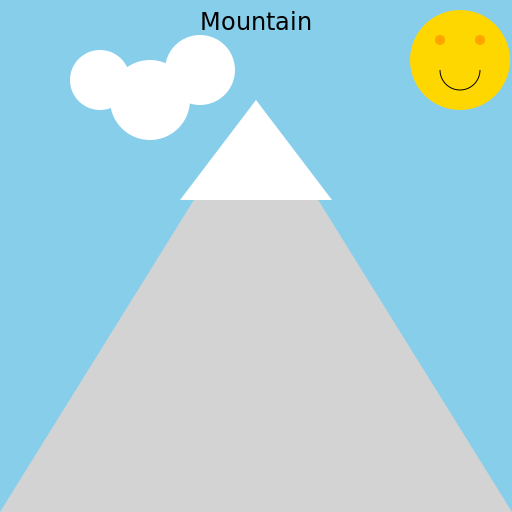Mountain - DrawGPT