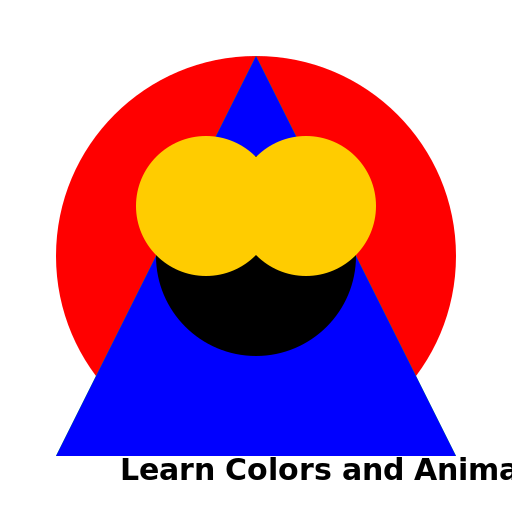 Learn Colors and Animals Logo - DrawGPT
