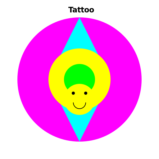 Colorful Tattoo - DrawGPT