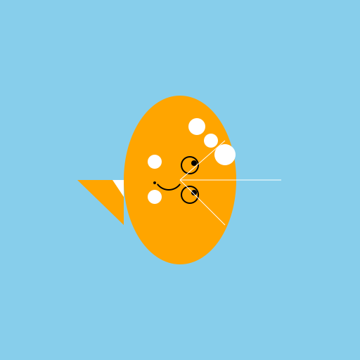 Cute Flying Fish - DrawGPT