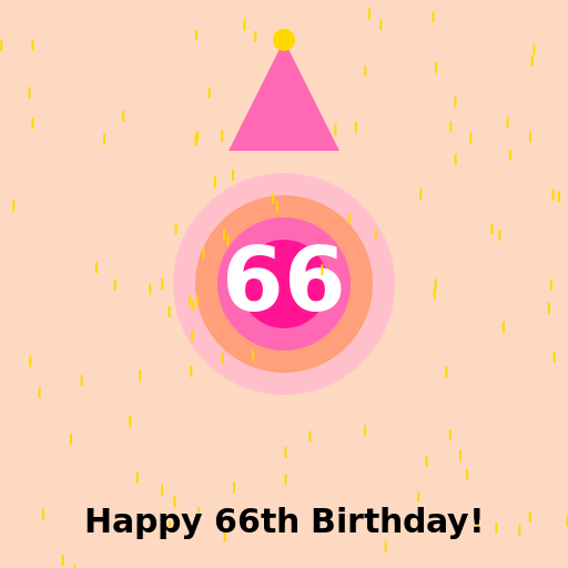 Happy 66th Birthday! - DrawGPT