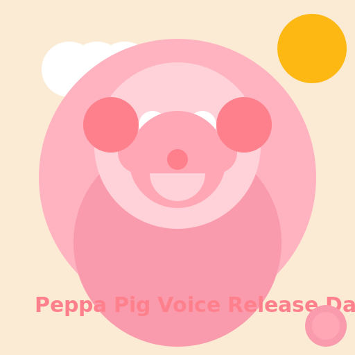 Peppa Pig Voice Release Dates Check the voice release dates for Peppa