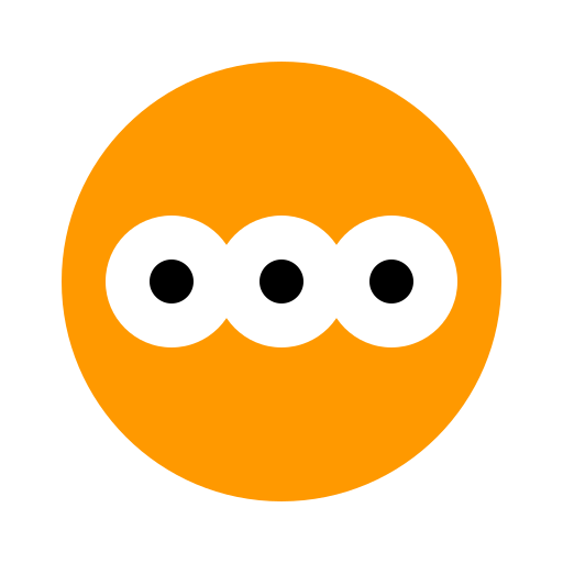 Three Eyes Logo - Brandon's Super Vision - DrawGPT