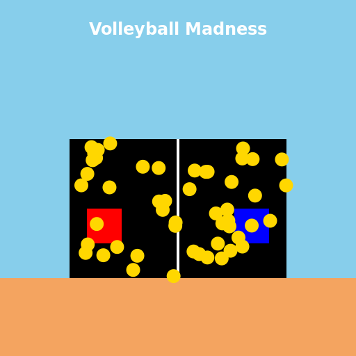 Volleyball Madness: A Crowd Pleasing Show - DrawGPT