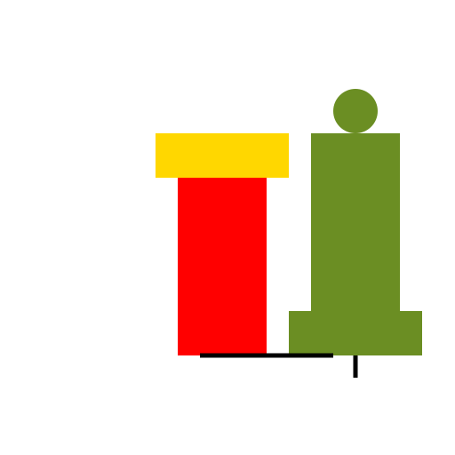 Ironman standing on Thanos - DrawGPT