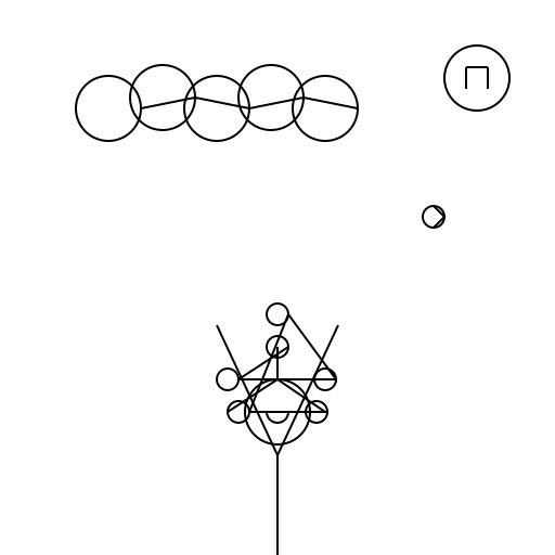 Flower Field Lineart - DrawGPT