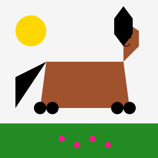 Handrawn Horse - DrawGPT