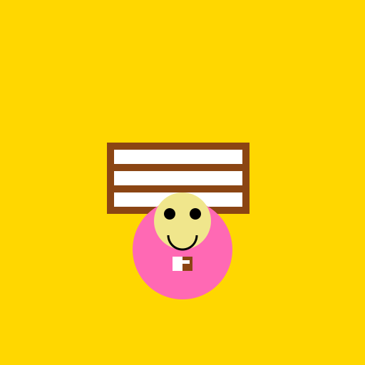 Peter Sehmer Enjoying a Burger - DrawGPT