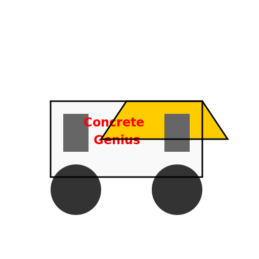 Concrete Mixer Truck by Concrete Genius - DrawGPT