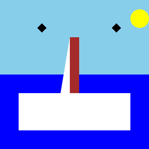 Sailboat - DrawGPT