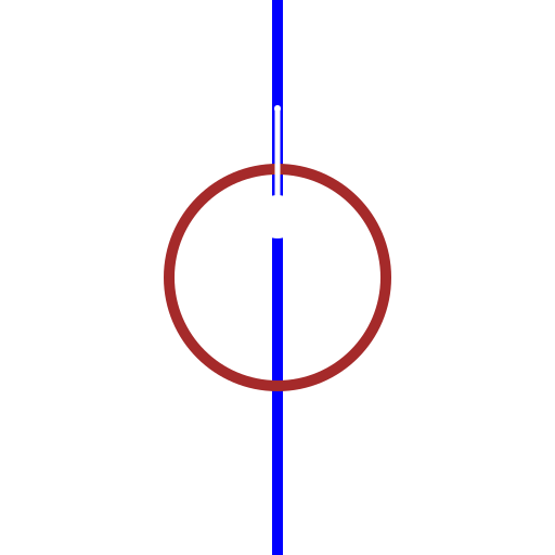 Father's Hand Unites Blue and Pearl Red into a Fountain Pillar - DrawGPT