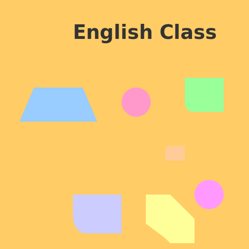 English Class Cover Page Doodles - DrawGPT