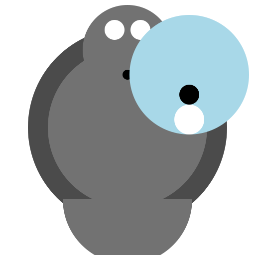 Dialga putting up with Palkia's hijinks - DrawGPT