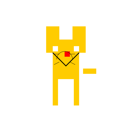 A Very Bad Children Drawing of a Cat - DrawGPT