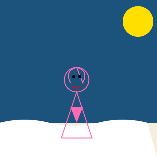 Seductive Pose at Bondi Beach - DrawGPT