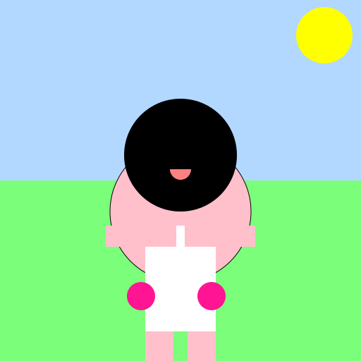 Beautiful Woman in a Flower Garden - DrawGPT