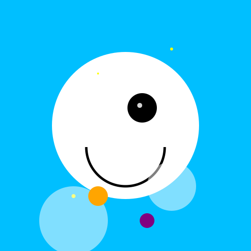 Magical White Whale Staring at Me - DrawGPT