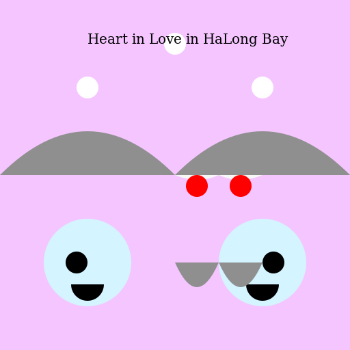 Heart in Love in HaLong Bay - AI Prompt #8750 - DrawGPT