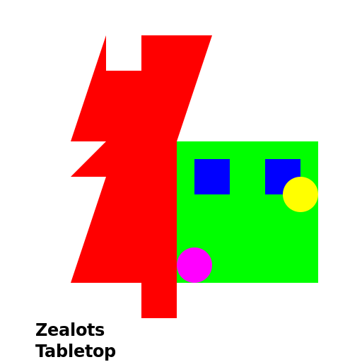 Zealots Tabletop Logo - DrawGPT