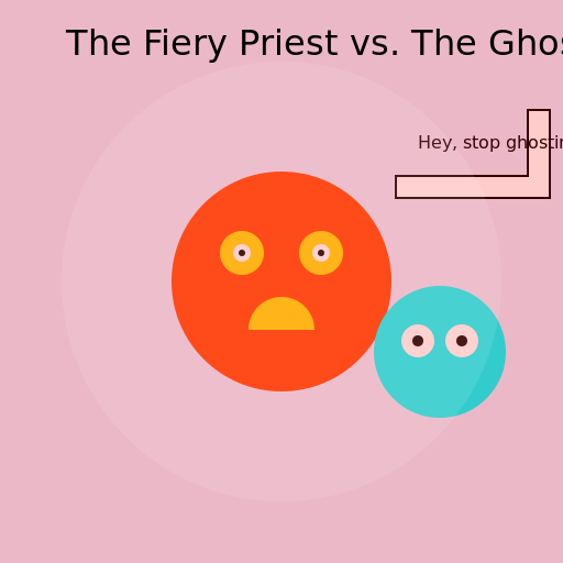The Fiery Priest talking to a ghoster - DrawGPT