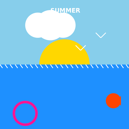 Summer Sea - DrawGPT