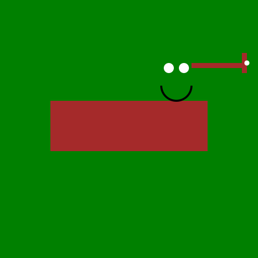 Alligator Playing Golf - DrawGPT