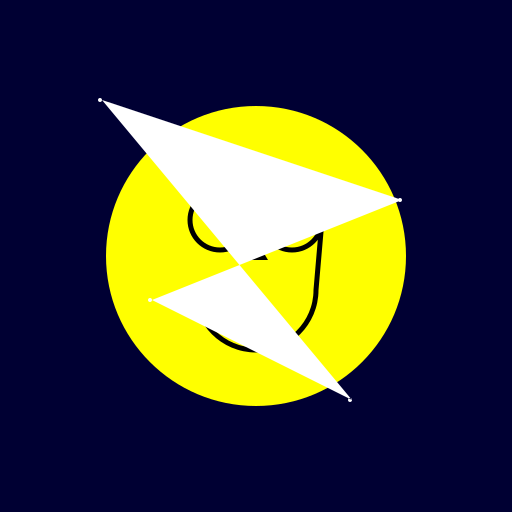 Smiling Sun in the Night - DrawGPT