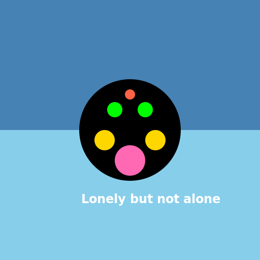 i feel lonely but I'm not - DrawGPT