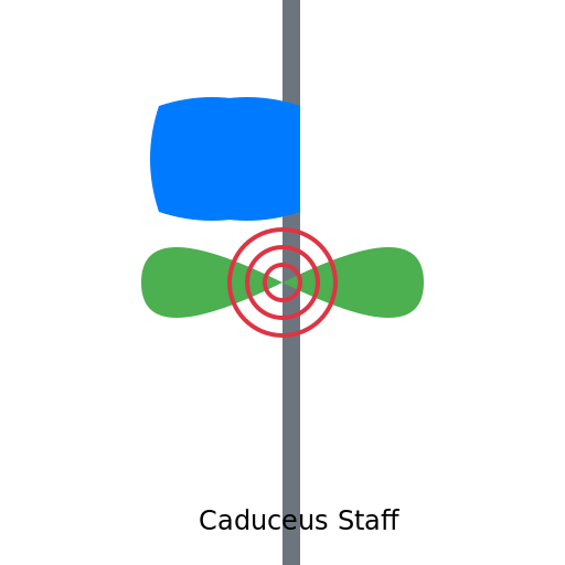 Caduceus Staff - DrawGPT