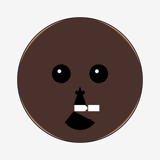 Smiling Ethiopian Man with Curly Hair - DrawGPT