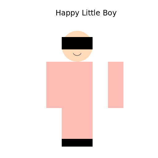 Happy Little Boy - DrawGPT