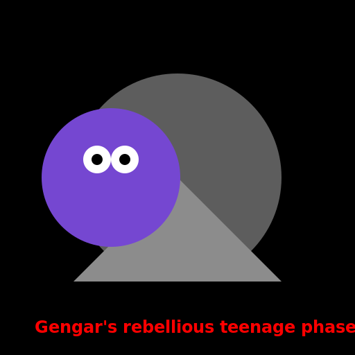 Giratina and Gengar's Rebellious Memories - DrawGPT