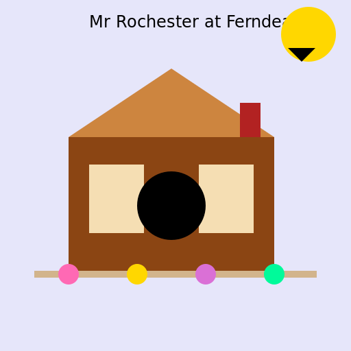 Mr Rochester's Life at Ferndean - DrawGPT