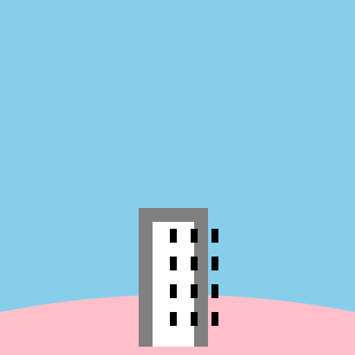 Landscape with a Skyscraper - DrawGPT