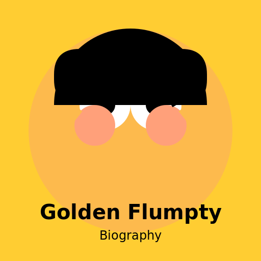 Golden Flumpty Biography Logo - DrawGPT