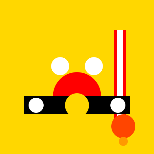 Golden Flumpty App Logo - Jumpscare Temperature and Game Info - DrawGPT