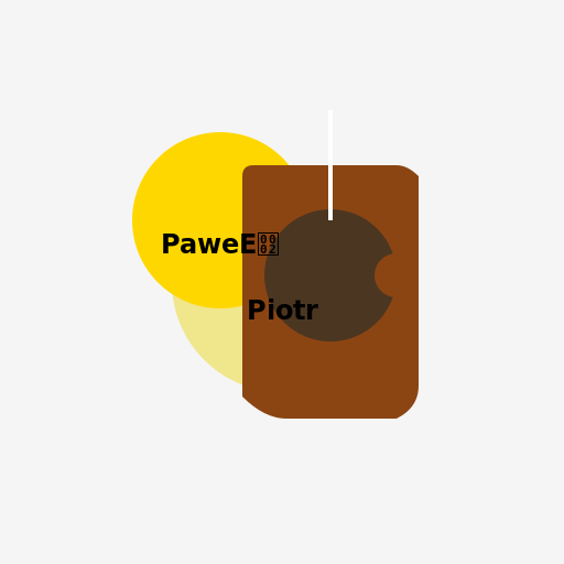 Piotr and Paweł from Poznan drinking coffee - DrawGPT