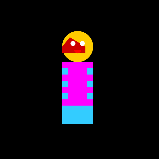 Futuristic Girl with Puzzle Costume as Outer - DrawGPT