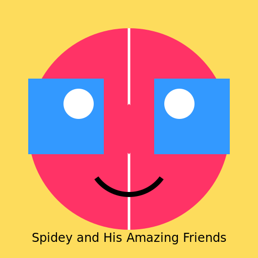 Spidey and His Amazing Friends Characters Logo - DrawGPT
