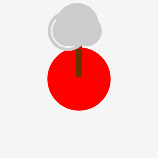 Smoking Apple - DrawGPT