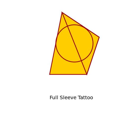 Geometric Animal Full Sleeve Tattoo - DrawGPT