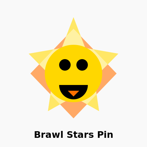 Brawl Stars Pin Logo - DrawGPT