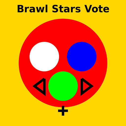 Brawl Stars Vote Logo - Elimination Art - DrawGPT