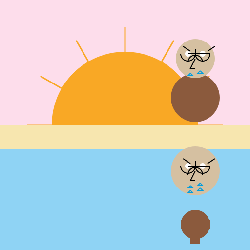 The Melancholic Sunset - DrawGPT