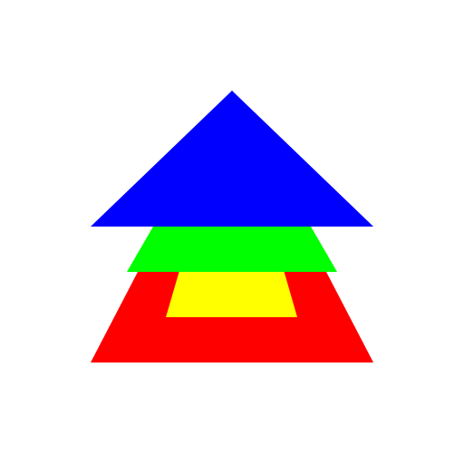 21 triangle inside a triangle - DrawGPT