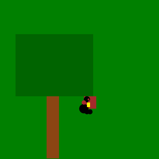 Crazy Monkey Climbing Tree - AI Prompt #8830 - DrawGPT